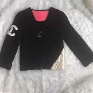 Quilted Chanel Zip Jacket